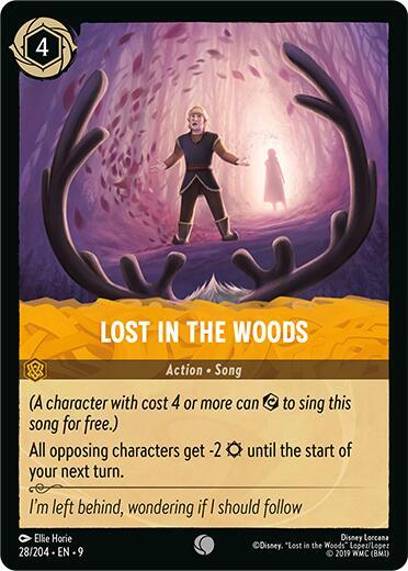 Lost in the Woods Card Front