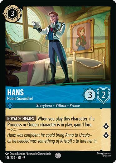 Hans - Noble Scoundrel Card Front