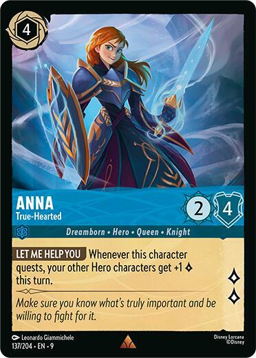 Anna - True-Hearted Card Front