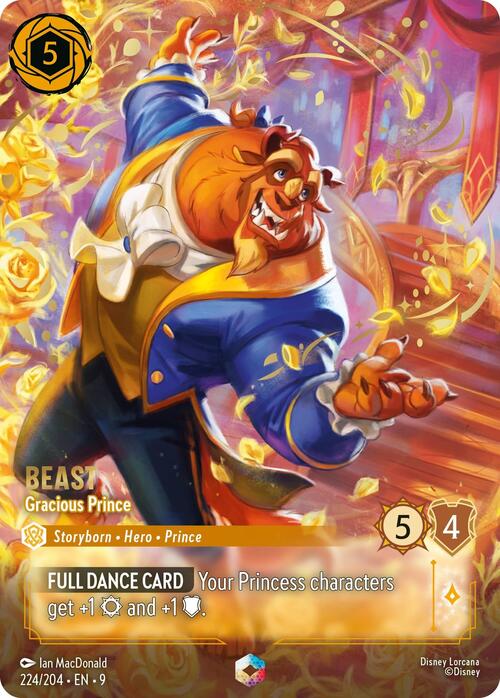 Beast - Gracious Prince Card Front