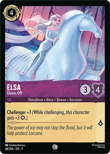 Elsa - Gloves Off Card Front