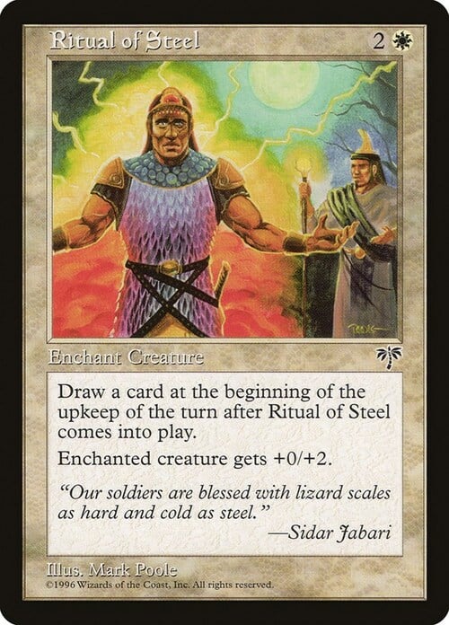 Ritual of Steel Card Front