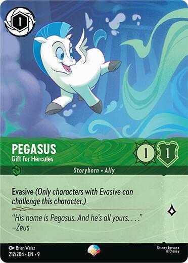 Pegasus - Gift For Hercules Card Front