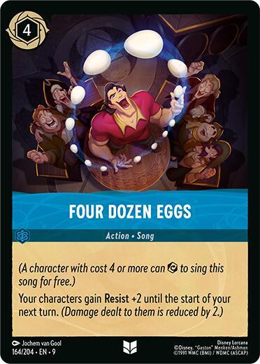 Four Dozen Eggs Card Front