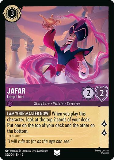 Jafar - Lamp Thief Card Front