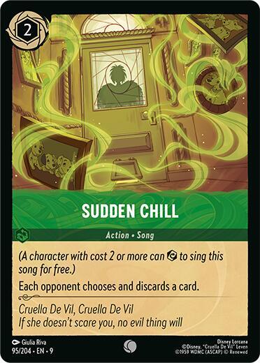 Sudden Chill Card Front