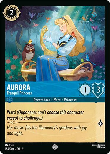 Aurora - Tranquil Princess Card Front