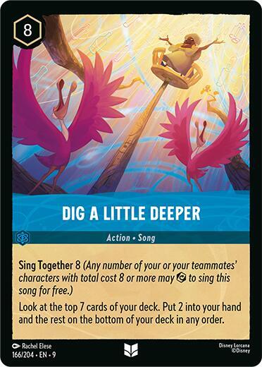 Dig A Little Deeper Card Front