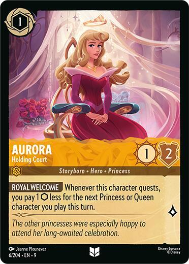 Aurora - Holding Court Card Front