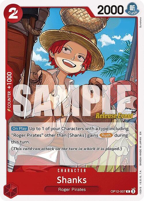 Shanks Card Front