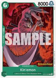 Kin'emon · Pre-Release Stamp OP12-025