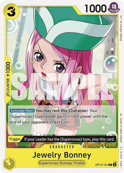 Jewelry Bonney Card Front
