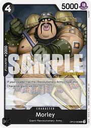 Morley · Pre-Release Stamp OP12-093