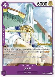Zeff · Pre-Release Stamp OP12-072