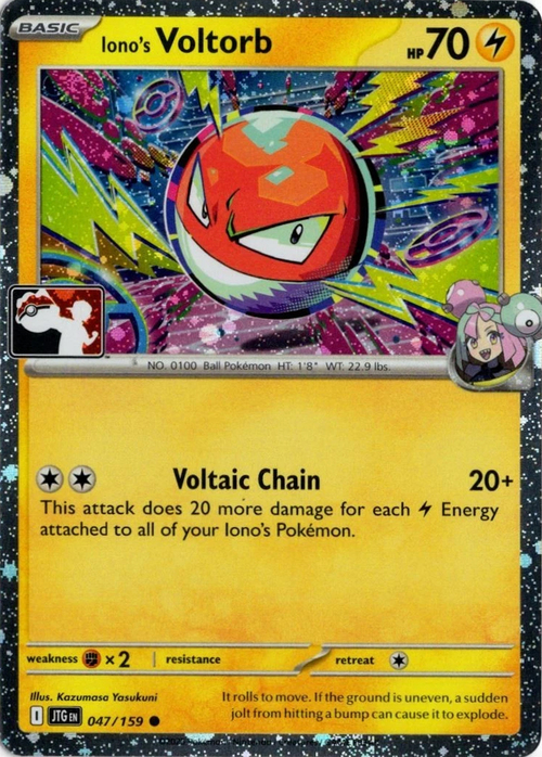 Iono's Voltorb Card Front