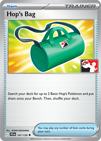 Hop's Bag Card Front