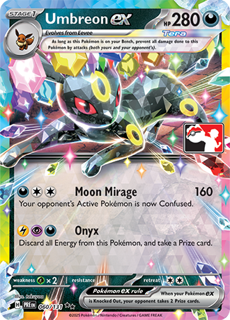 Umbreon ex Card Front