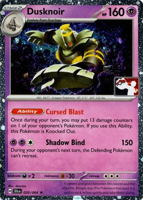 Dusknoir Card Front