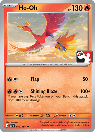 Ho-Oh Card Front