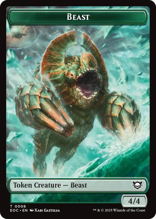Beast // Thopter Card Front