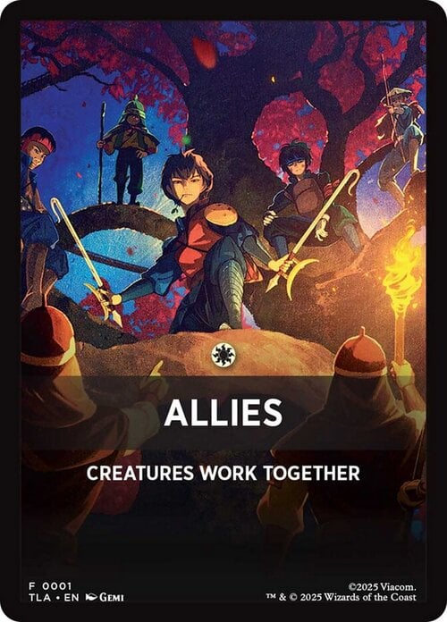 Theme Card: Allies Card Front