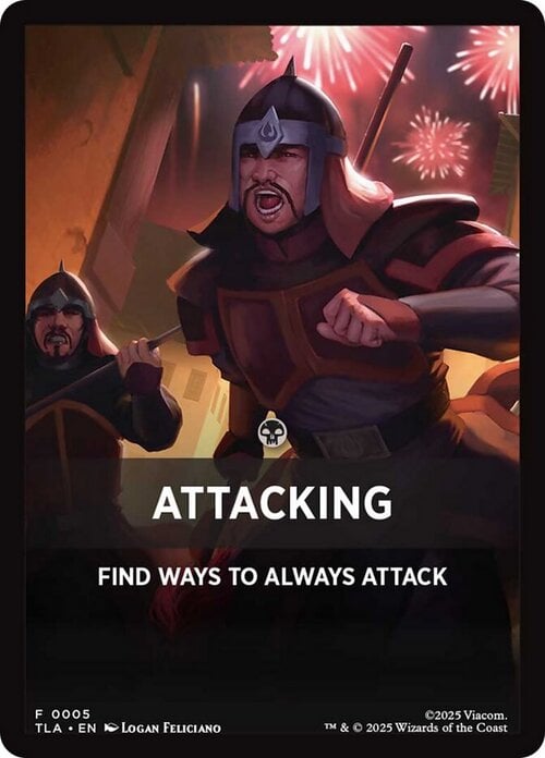 Theme Card: Attacking Card Front