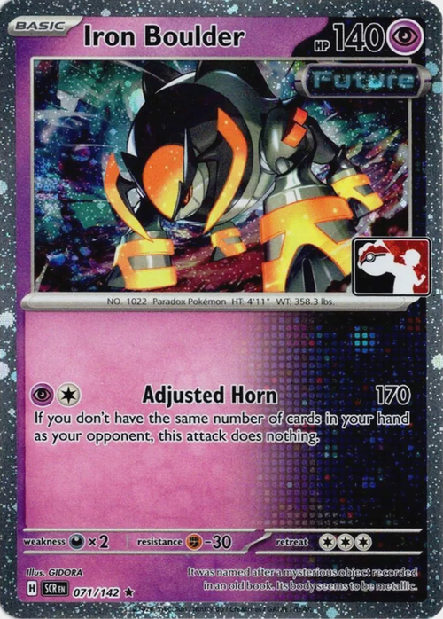 Iron Boulder Card Front