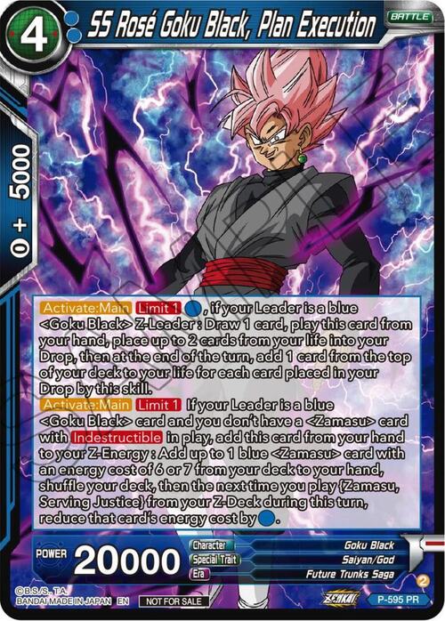 SS Rosé Goku Black, Plan Execution Card Front