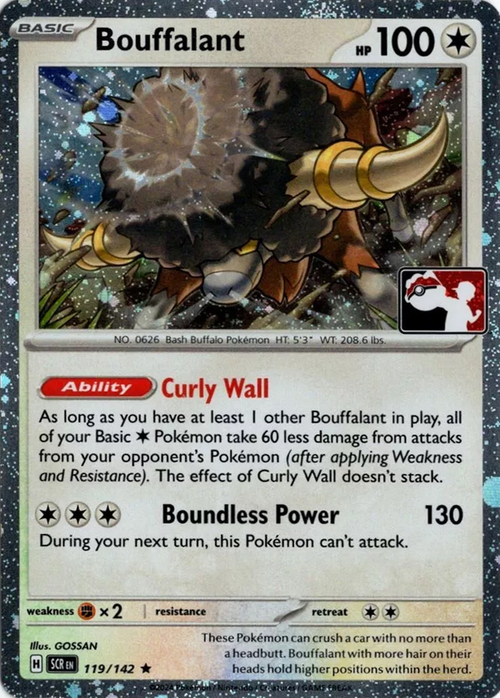 Bouffalant Card Front