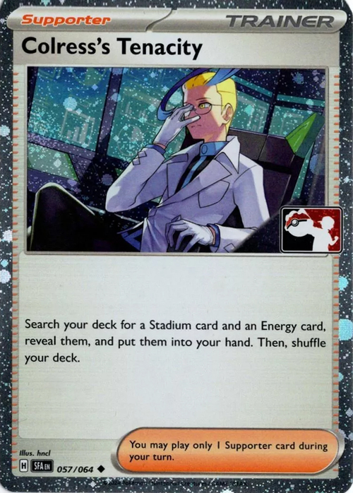 Colress's Tenacity Card Front