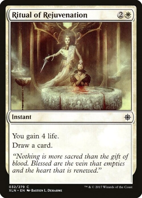 Ritual of Rejuvenation Card Front