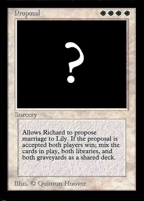 Proposal Card Front