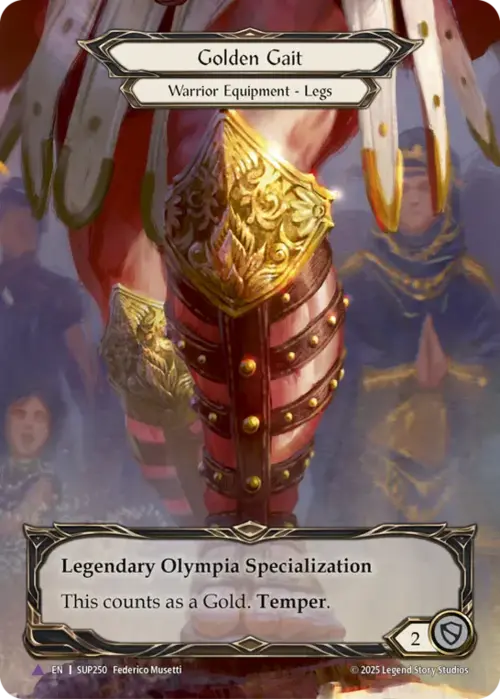 Golden Gait Card Front