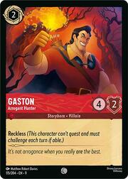 Gaston - Arrogant Hunter 115