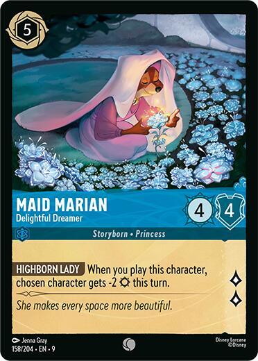 Maid Marian - Delightful Dreamer Card Front