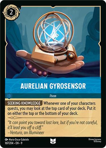 Aurelian Gyrosensor Card Front