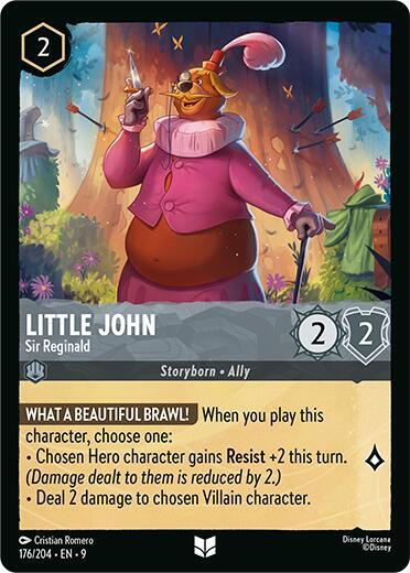 Little John - Sir Reginald Card Front