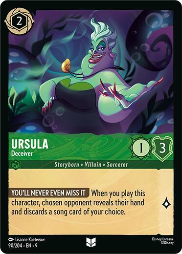Ursula - Deceiver Card Front