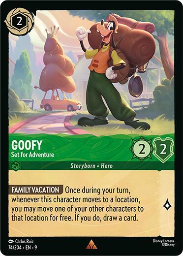 Goofy - Set for Adventure Card Front