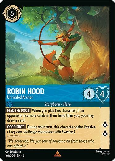 Robin Hood - Unrivaled Archer Card Front