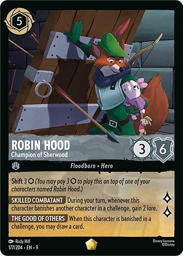Robin Hood - Champion of Sherwood Card Front