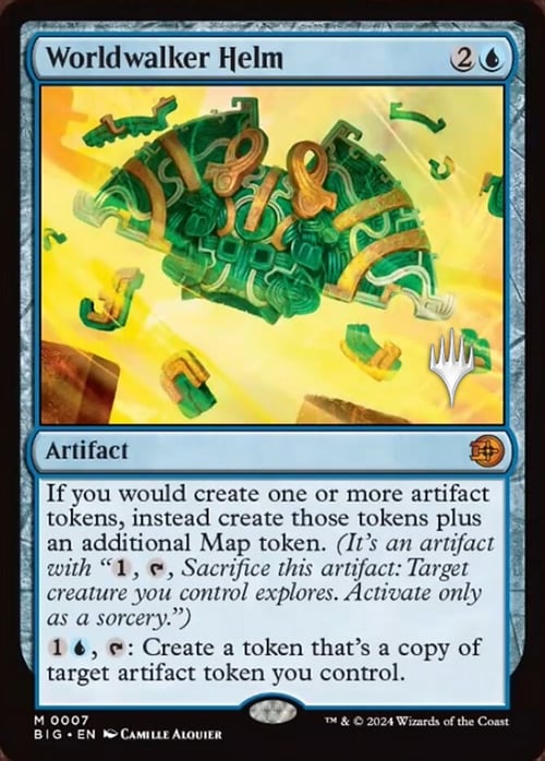 Worldwalker Helm Card Front
