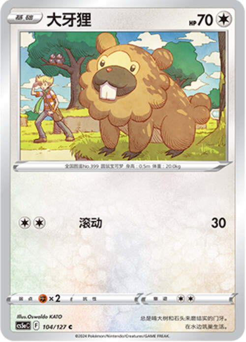 Bidoof Card Front