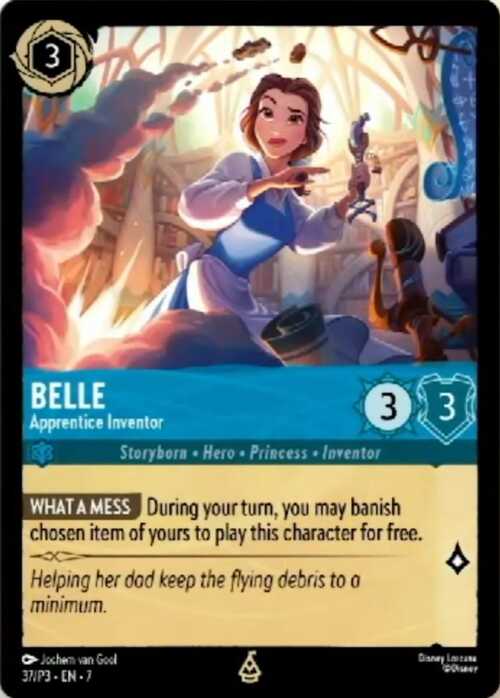 Belle - Apprentice Inventor Card Front