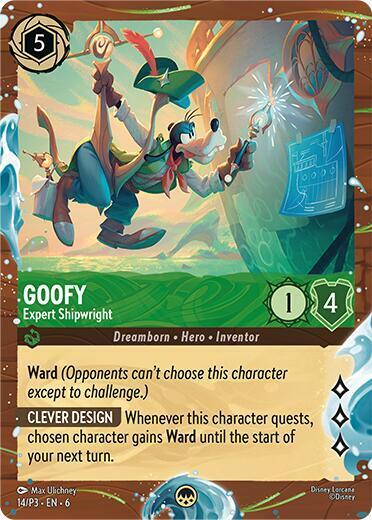 Goofy - Expert Shipwright Card Front