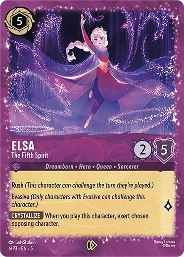 Elsa - The Fifth Spirit Card Front