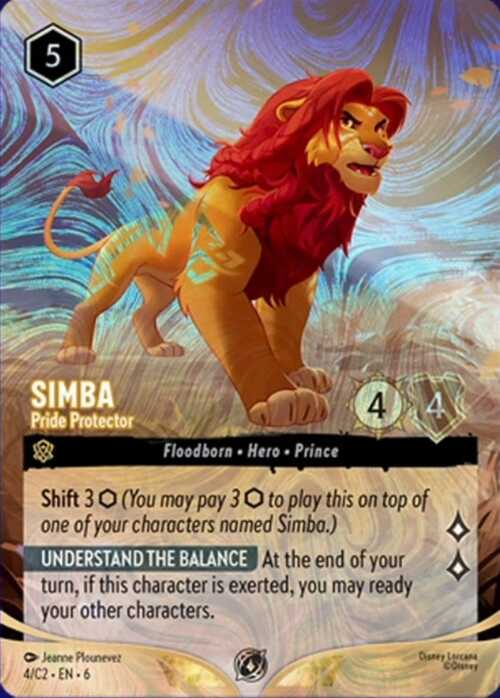 Simba - Pride Protector Card Front