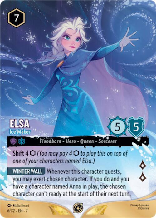 Elsa - Ice Maker Card Front