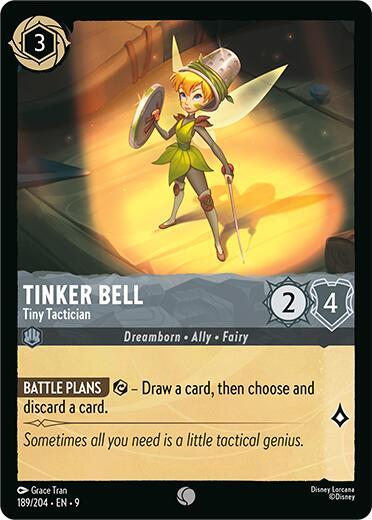 Tinker Bell - Tiny Tactician Card Front