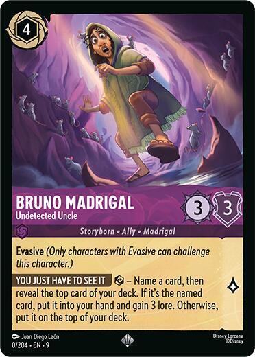 Bruno Madrigal - Undetected Uncle Card Front